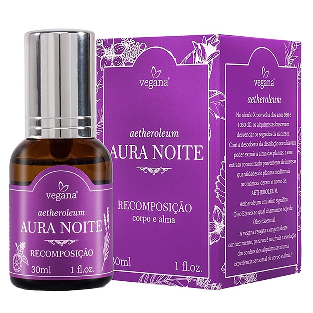 Spray Aura Noite Vegana ÚNICO 1