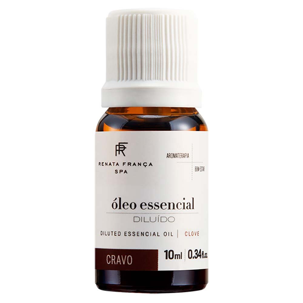 Óleo Essencial Diluído Spa Renata França Cravo ÚNICO 1