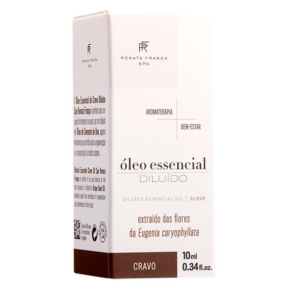 Óleo Essencial Diluído Spa Renata França Cravo ÚNICO 2