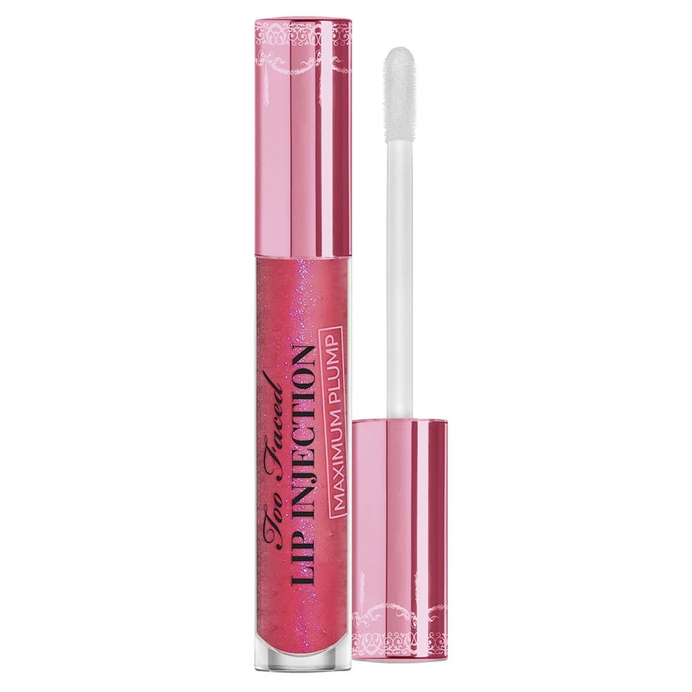 Gloss Volumizador Too Faced Plumper Labial Lip Injection Maximum Plump Rosa