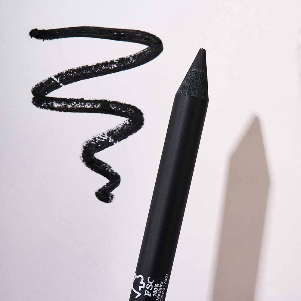 Lápis Delineador de Olhos com Esfumador Bash Beauty Preto 3