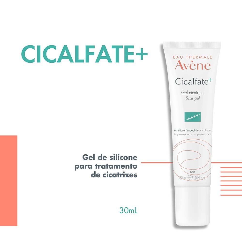 Gel Cicatrizante Facial e Corporal Avène Cicalfate+ Scar Gel ÚNICO 2