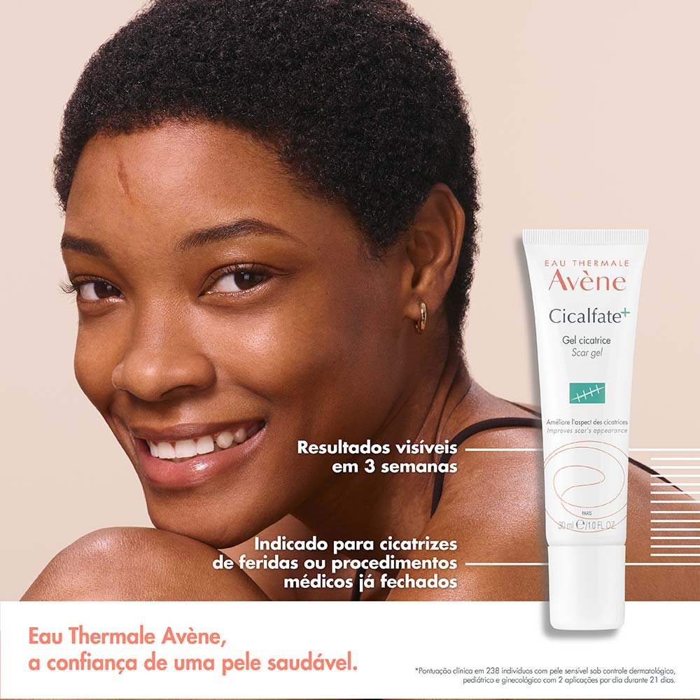 Gel Cicatrizante Facial e Corporal Avène Cicalfate+ Scar Gel ÚNICO 3