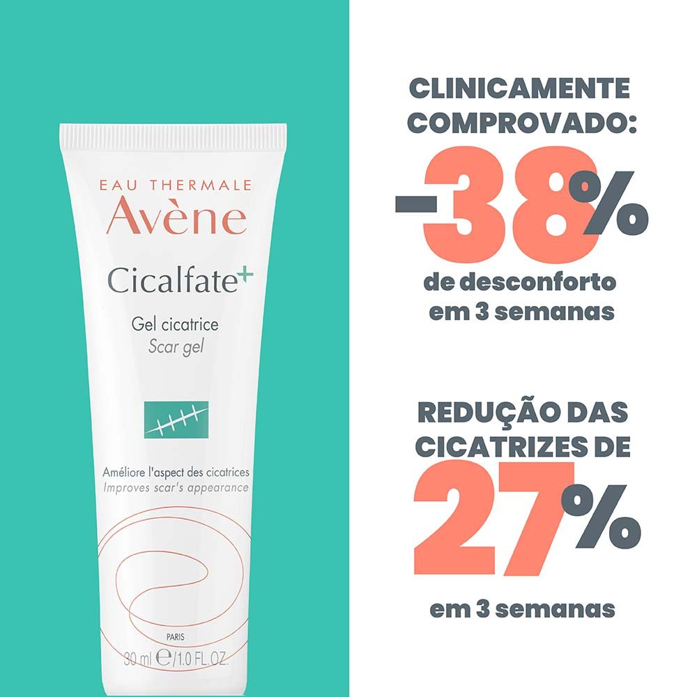 Gel Cicatrizante Facial e Corporal Avène Cicalfate+ Scar Gel ÚNICO 4