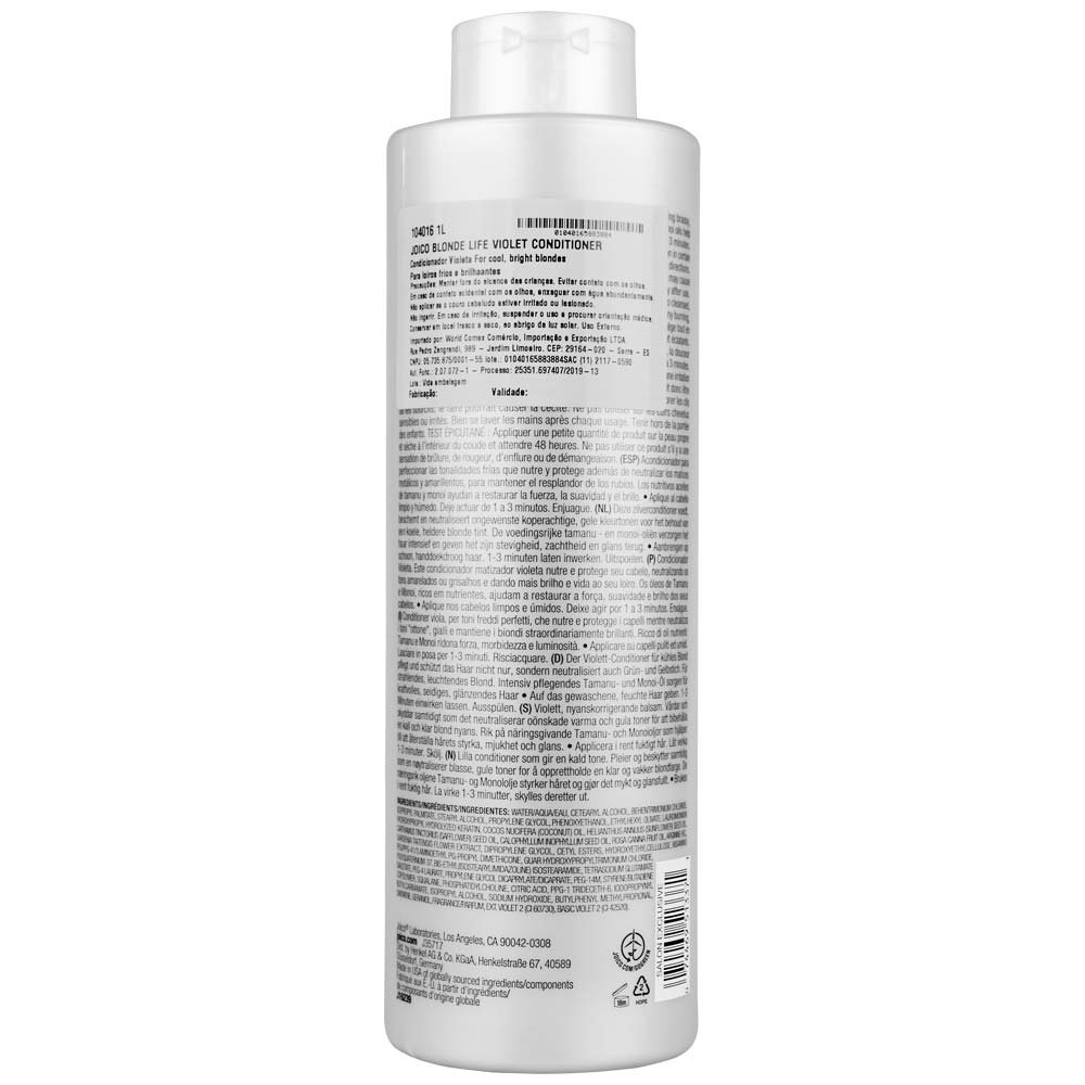 Joico Blonde Life Violet Tamanho Profissional – Condicionador 1L 2