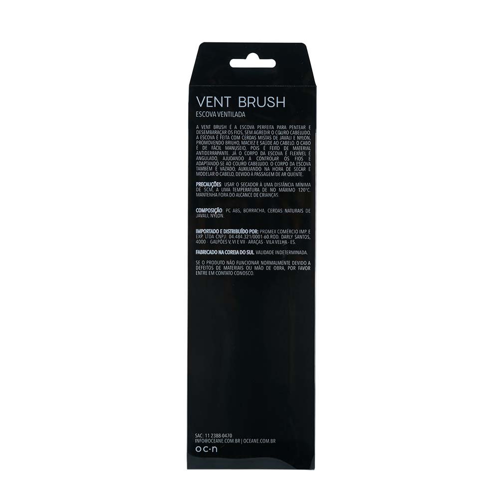 Escova de Cabelo Océane Vent Brush ÚNICO 4