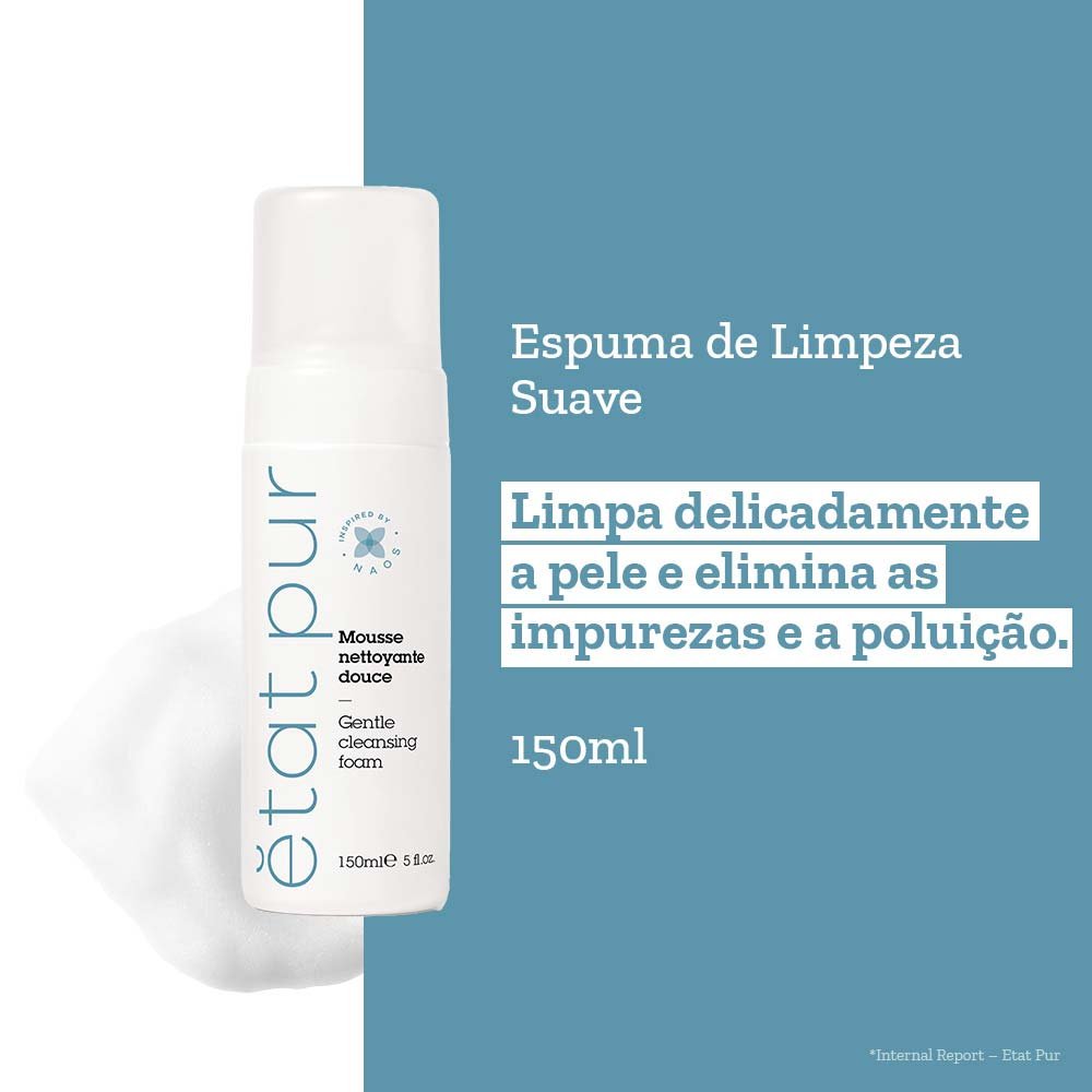 Espuma de Limpeza Facial Suave Etat Pur 150ml 2
