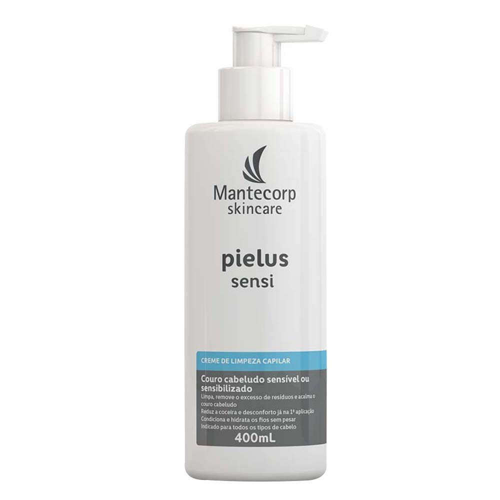 Creme de Limpeza Capilar Mantecorp Skincare - Pielus Sensi 400ml 1