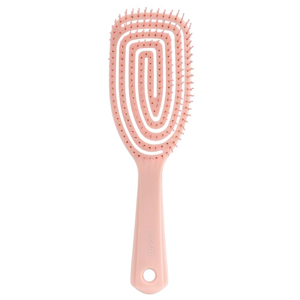 Escova de Cabelo Raquete Proart Easy Flexi Rosa ÚNICO 1