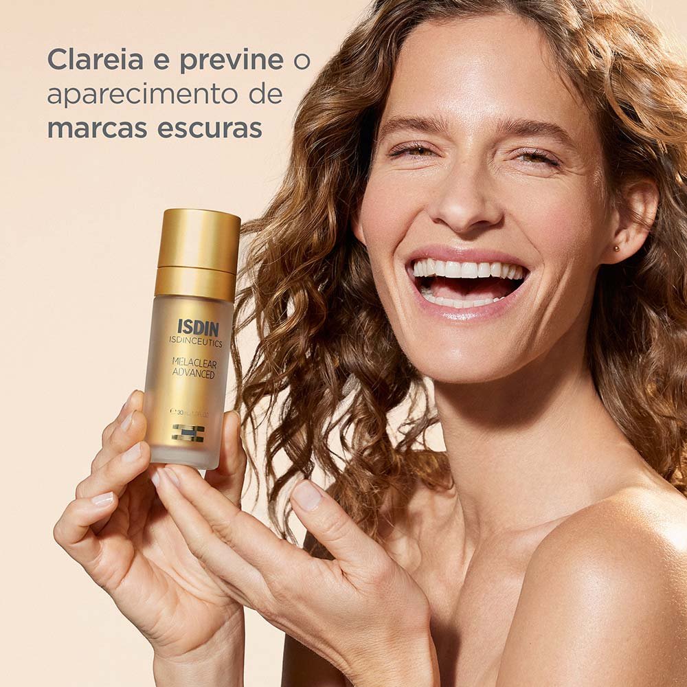 Sérum Facial Clareador Isdin - Melaclear Advanced 30ml 5