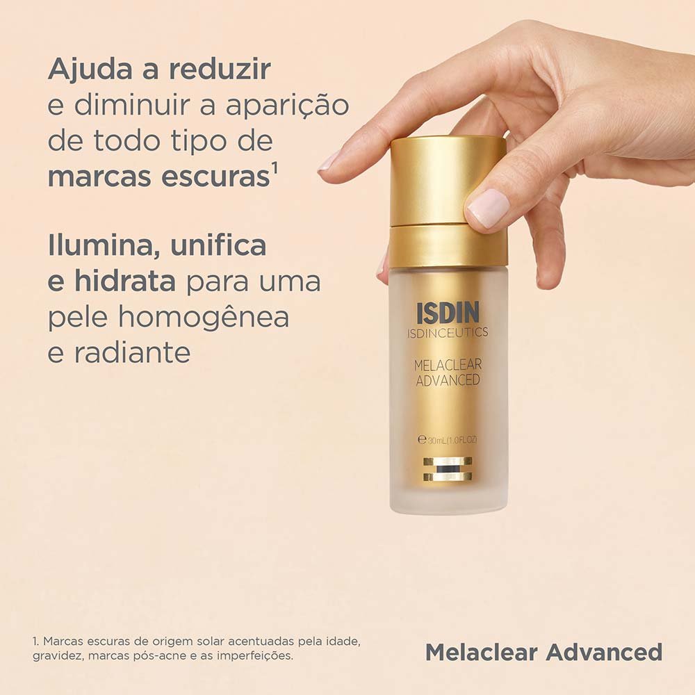 Sérum Facial Clareador Isdin - Melaclear Advanced 30ml 6