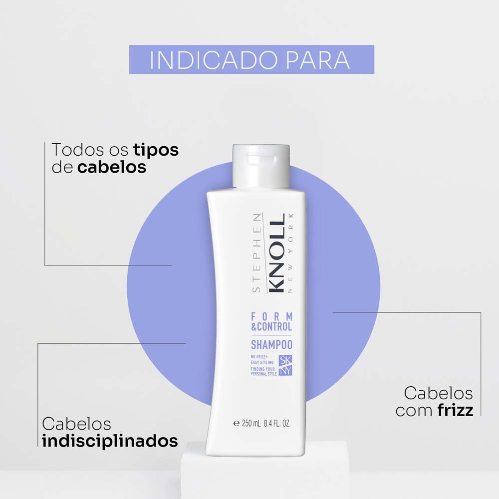 Stephen Knoll Form & Control Shampoo ÚNICO 2