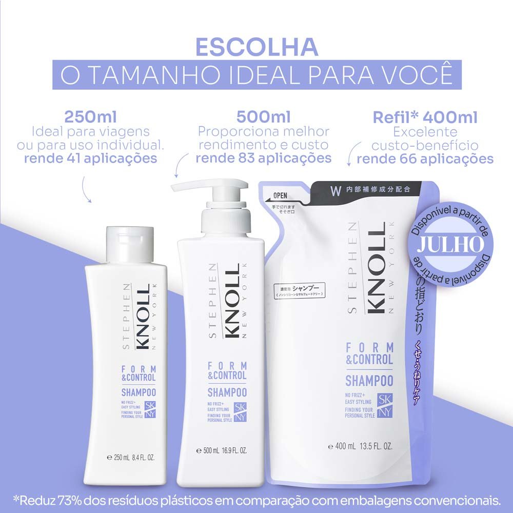 Stephen Knoll Form & Control Shampoo ÚNICO 5