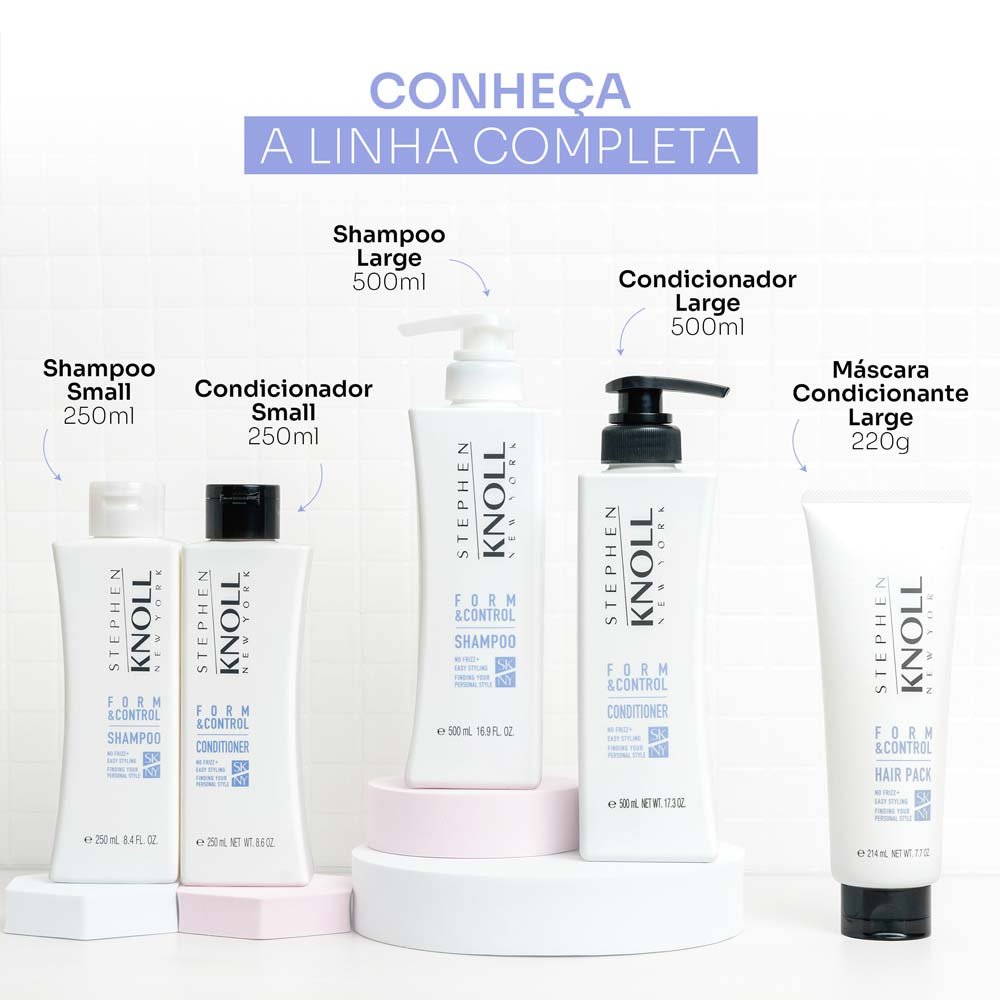 Stephen Knoll Form & Control Shampoo ÚNICO 7