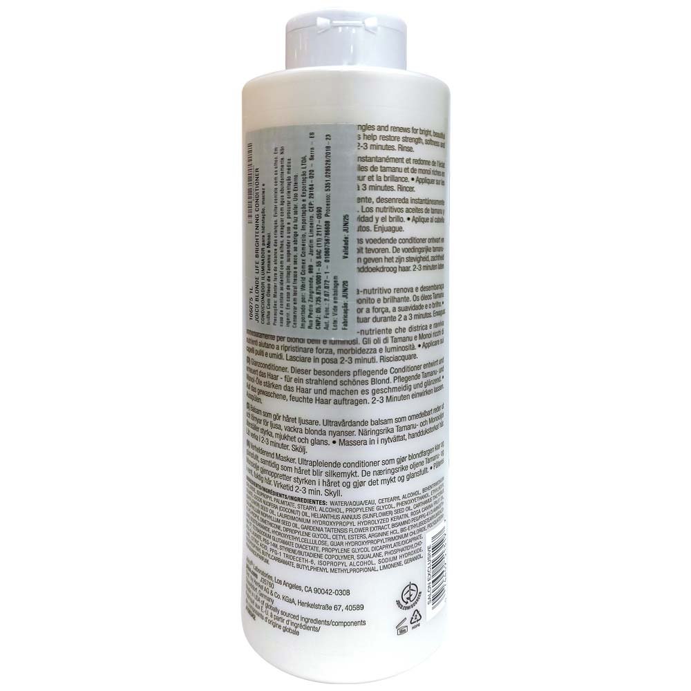 Joico Blonde Life Brightening Tamanho Profissional – Condicionador 1L 2