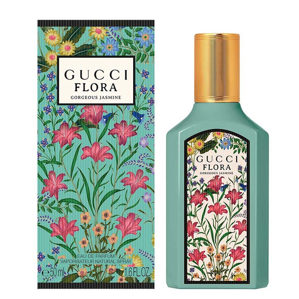香水(女性用) GUCCI FLORA Gorgeous Jasmine 50ml Gucci Flora Gorgeous Jasmine Perfume Feminino Eau de Parfum 50ml