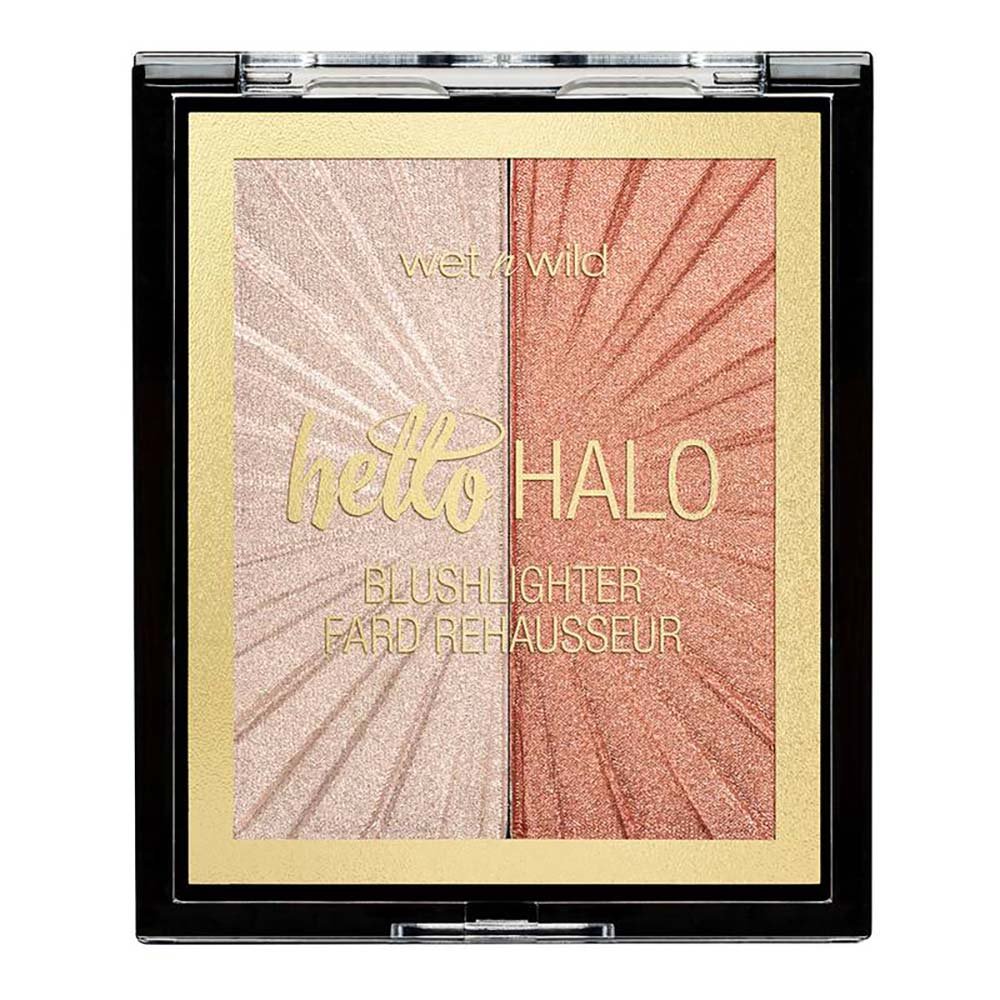 Blush e Iluminador em Pó Compacto wet n wild - MegaGlo Halo Highlight Bling 4