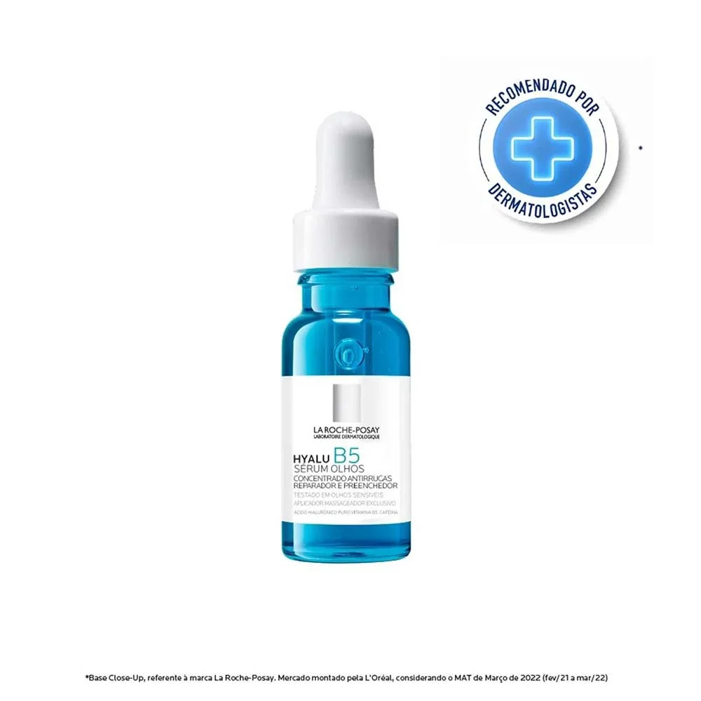 Sérum Reparador para Área dos Olhos La Roche Posay - Hyalu B5 Eye 15ml 2