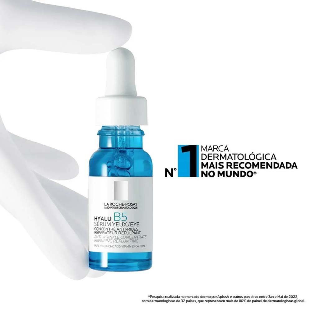 Sérum Reparador para Área dos Olhos La Roche Posay - Hyalu B5 Eye 15ml 4