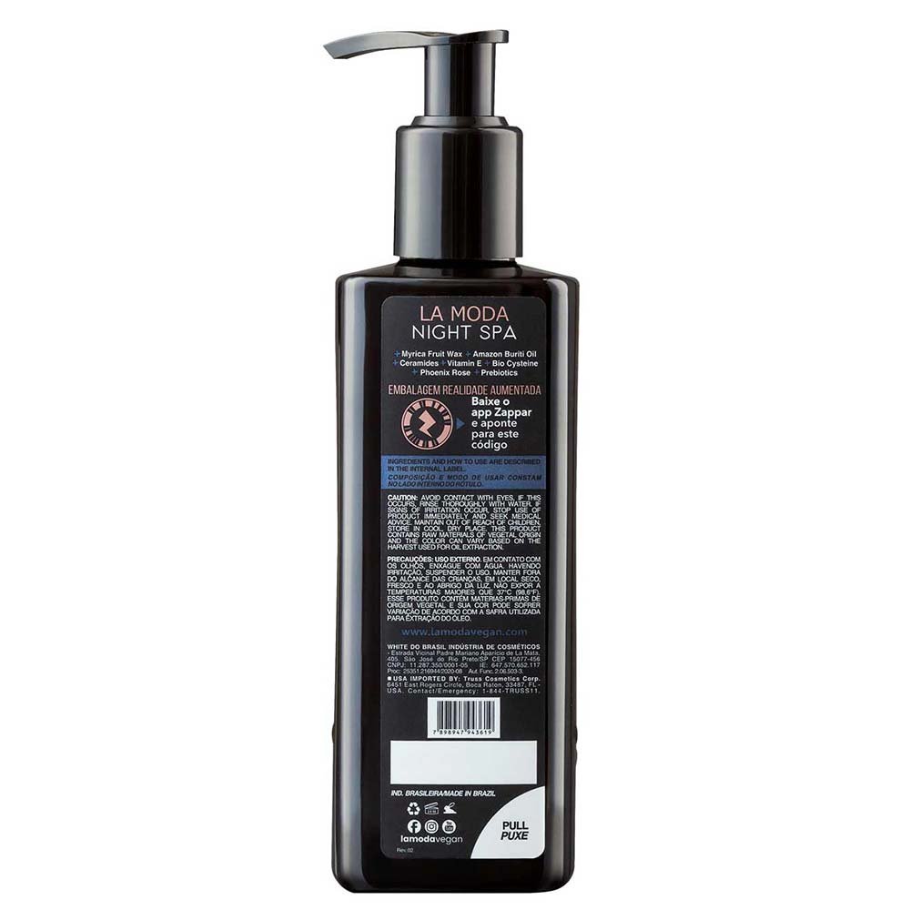 La Moda Night Spa Vegan Sérum Capilar 250ml 2