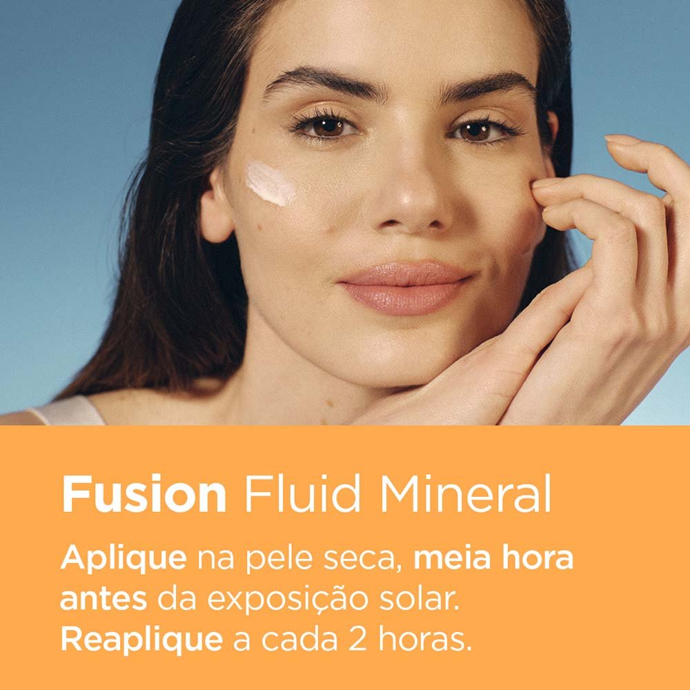 Protetor Solar Facial Isdin - Fusion Fluid Mineral FPS 50 50ml 8