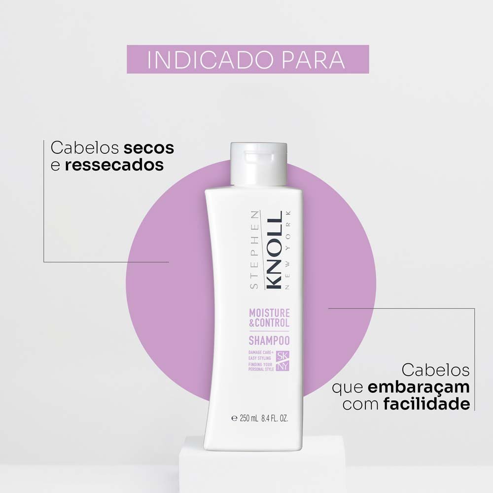 Stephen Knoll Moisture & Control Shampoo ÚNICO 2