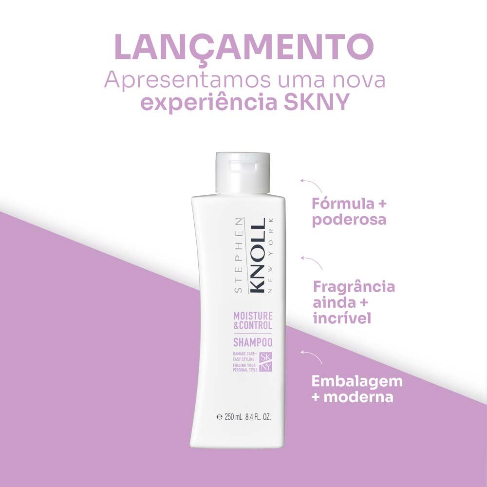 Stephen Knoll Moisture & Control Shampoo ÚNICO 3