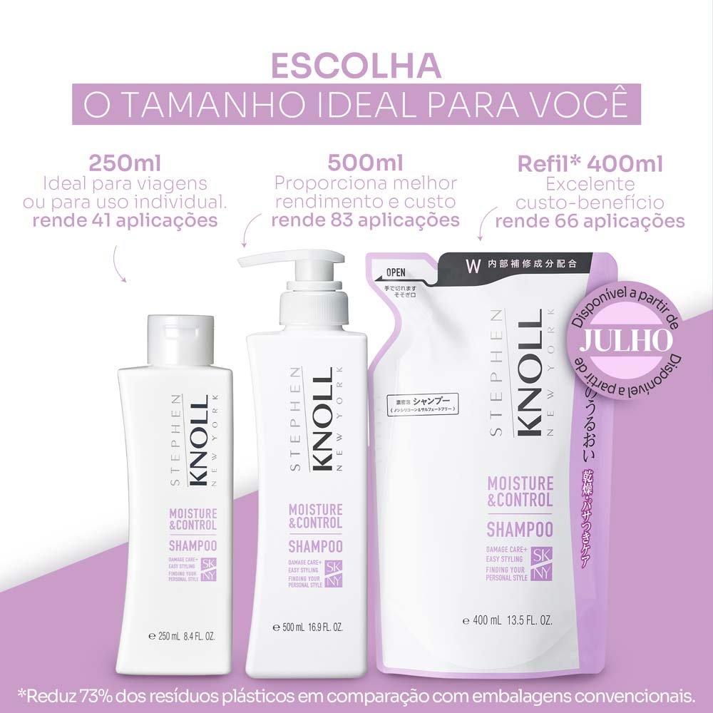 Stephen Knoll Moisture & Control Shampoo ÚNICO 6