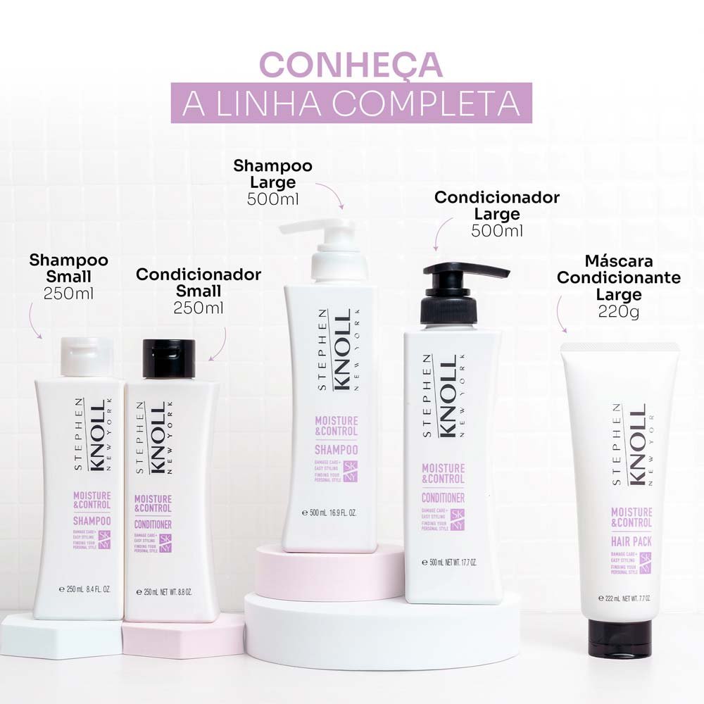 Stephen Knoll Moisture & Control Shampoo ÚNICO 8
