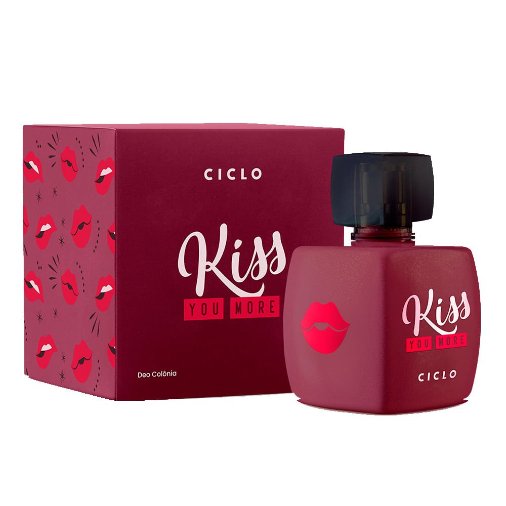Ciclo Cosméticos Deo Colônia Kiss Me More 100ml 2