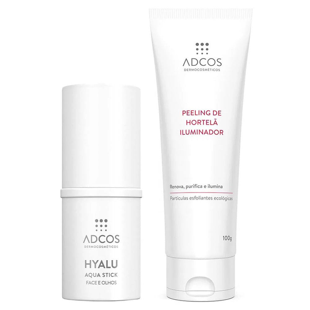 Adcos Dermocosméticos Kit - Esfoliante Facial + Rejuvenescedor Facial Marrom 1