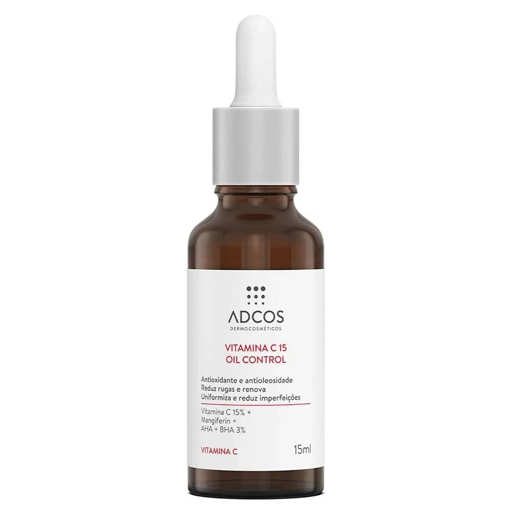 Adcos Dermocosméticos Kit - Sérum Facial + Protetor Solar Antioleosidade Stick com Cor Peach ÚNICO 2