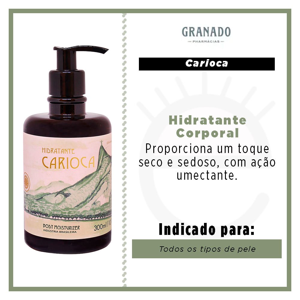 Hidratante Corporal Granado Carioca 300ml 2