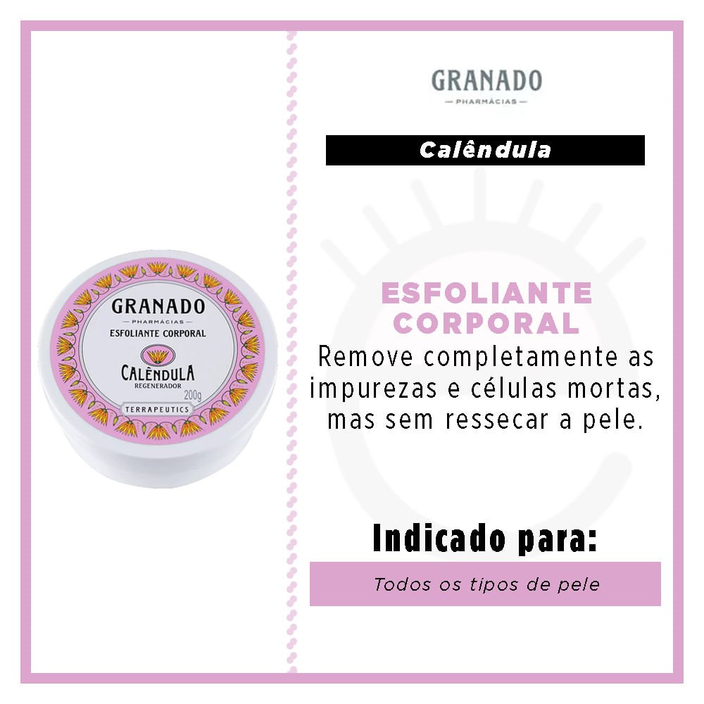 Esfoliante Corporal Granado - Calêndula 200g 2