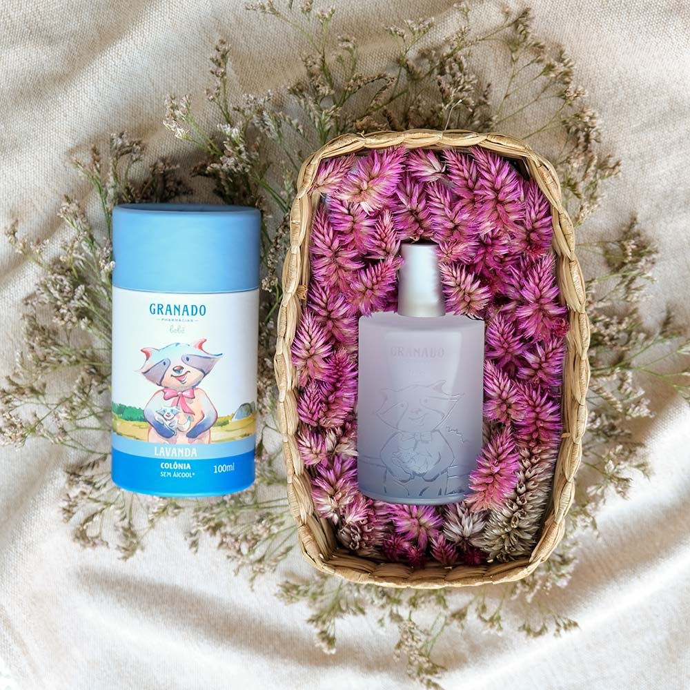 Lavanda Granado Bebê Colônia 100ml 4