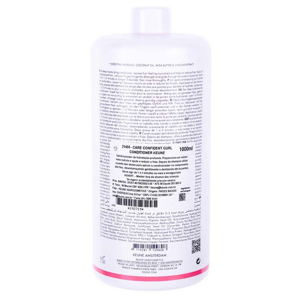 Keune Care Confident Curl Low-Poo Condicionador 1L 2
