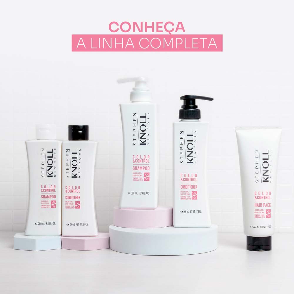 Stephen Knoll Color & CONTROL Shampoo ÚNICO 3