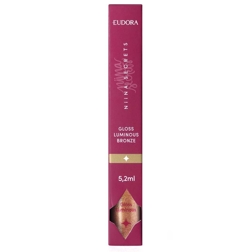 Gloss Labial Niina Secrets by Eudora Luminous Bronze 4