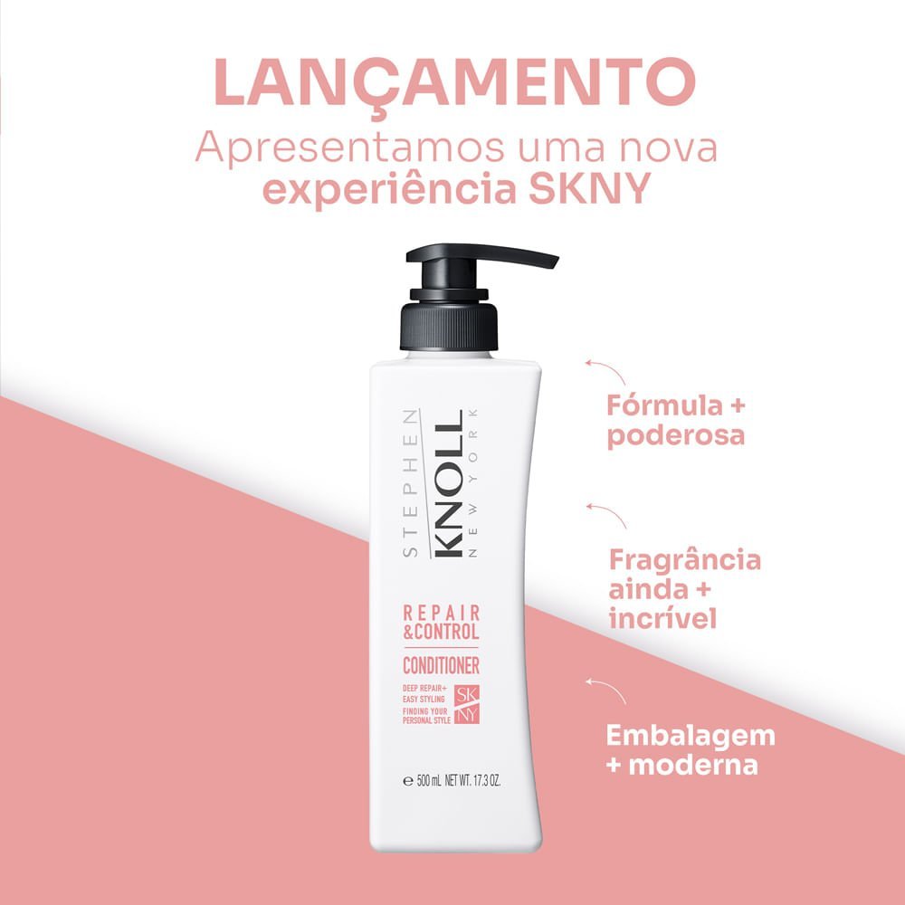 Stephen Knoll Repair & Control Shampoo Refil ÚNICO 3