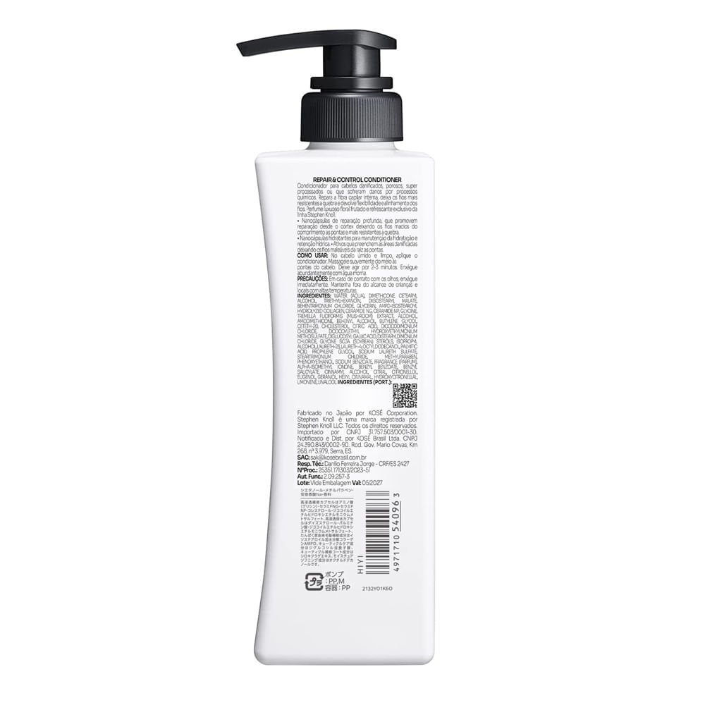 Stephen Knoll Repair & Control Shampoo Refil ÚNICO 6