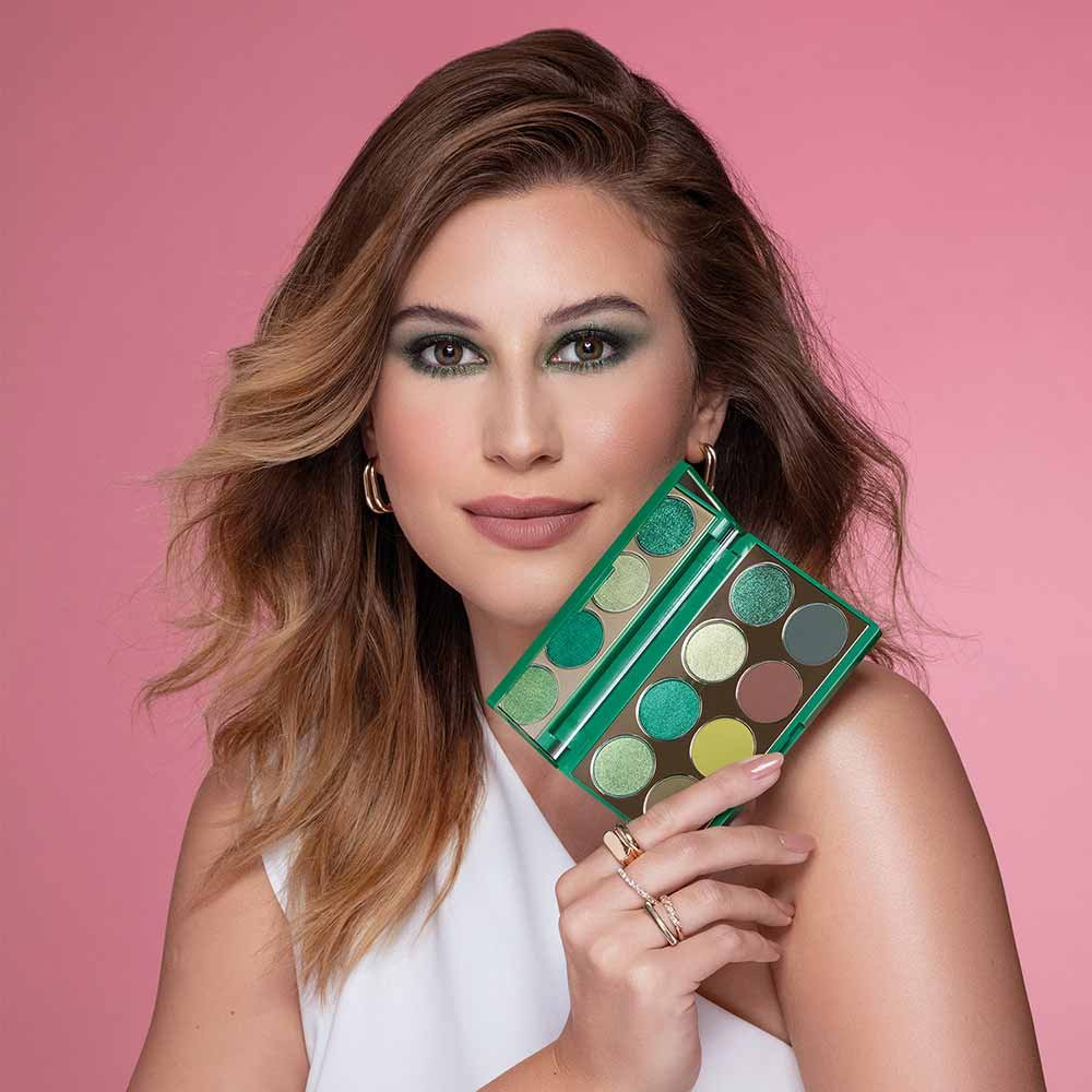 Paleta de Sombras Niina Secrets Green ÚNICO 6