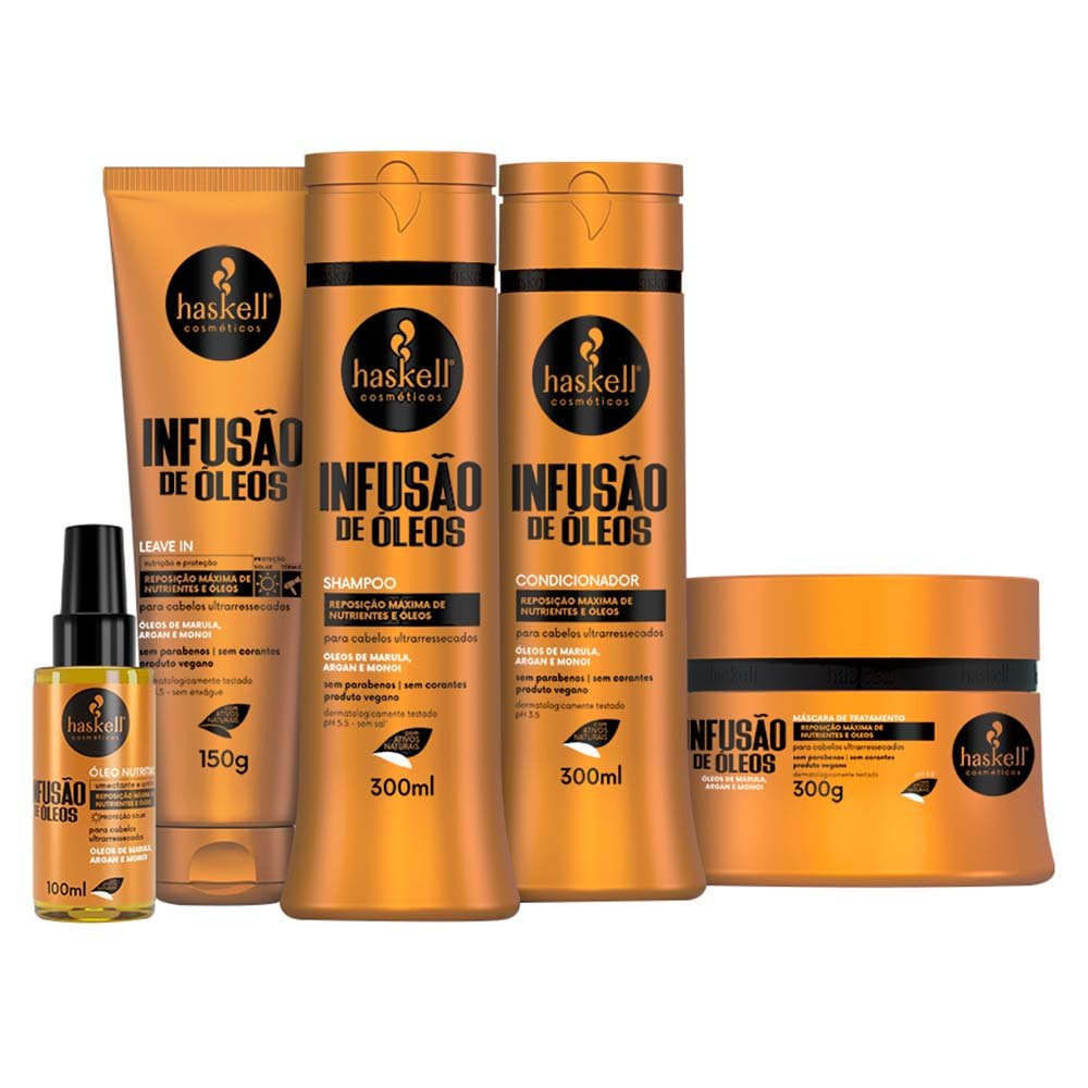Haskell Infusão de Óleos Condicionador 300ml 2