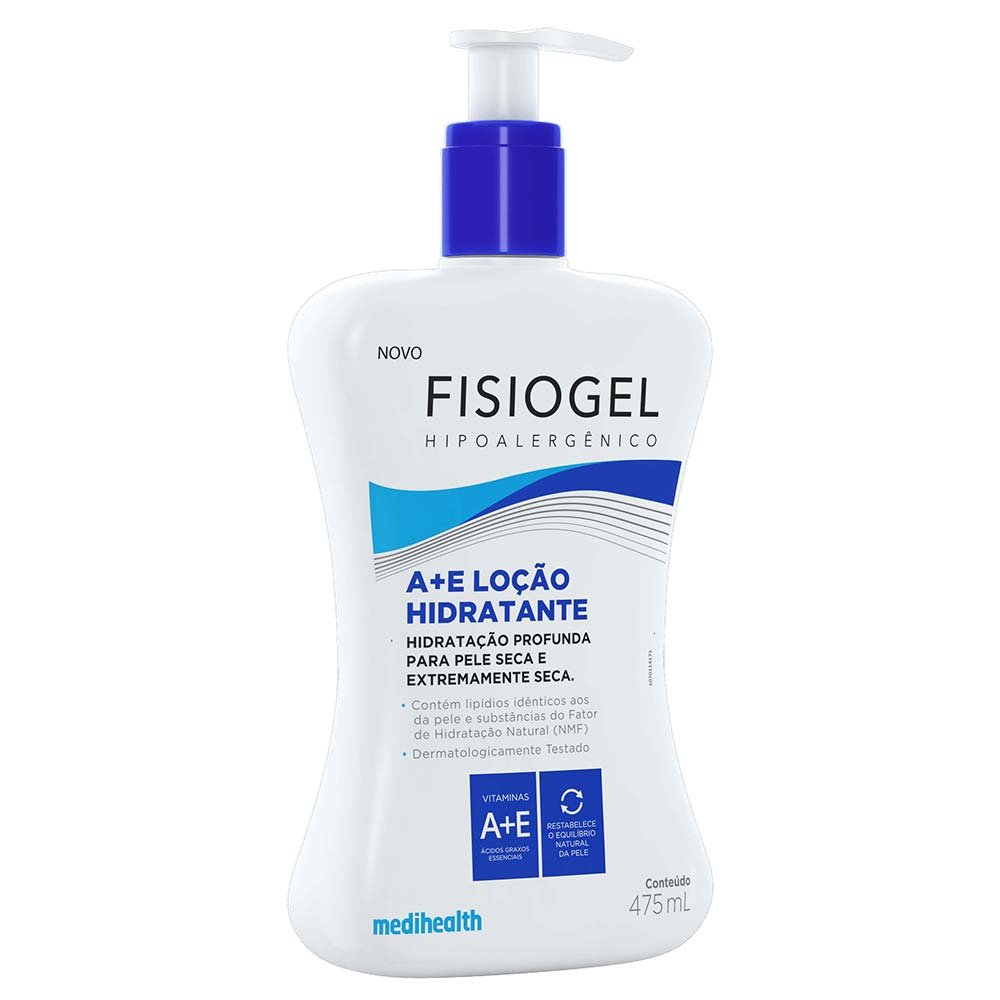 Loção Hidratante Corporal Fisiogel A+E 475ml 1