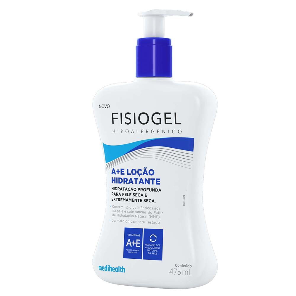 Loção Hidratante Corporal Fisiogel A+E 475ml 2