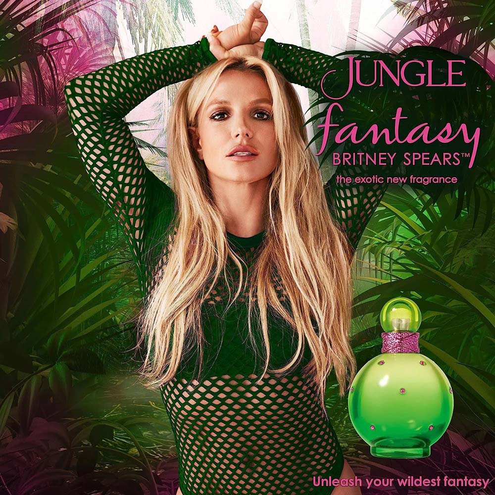 Jungle Fantasy Britney Spears Perfume Feminino Eau de Toilette 100ml 6