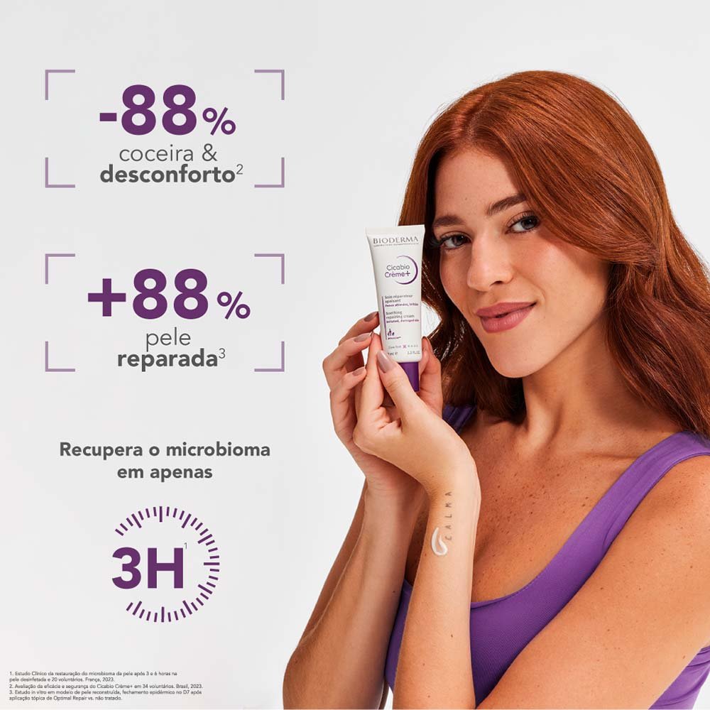 Creme Ultra-Reparador Calmante Bioderma - Cicabio Crème+ 20ml 4