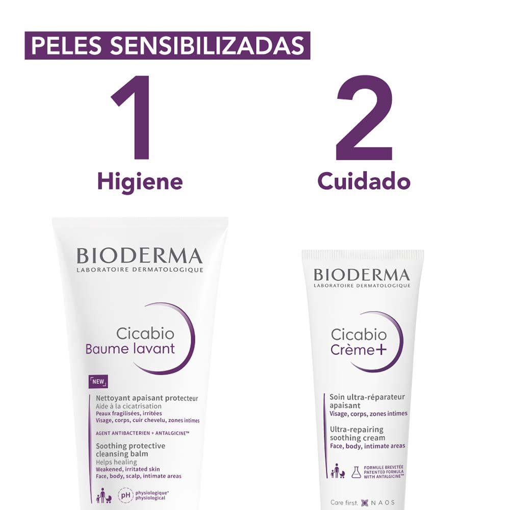 Creme Ultra-Reparador Calmante Bioderma - Cicabio Crème+ 20ml 7