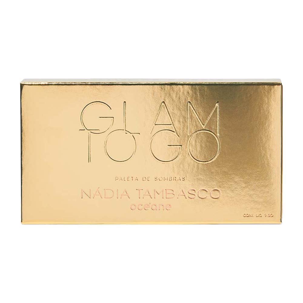 Paleta de Sombra Nádia Tambasco by Océane Glam To Go Stones Glam to Go 6