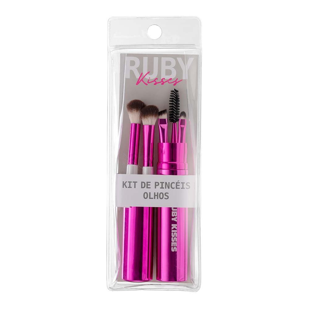 Ruby Kisses Kit de Pincéis para Olhos ÚNICO 2