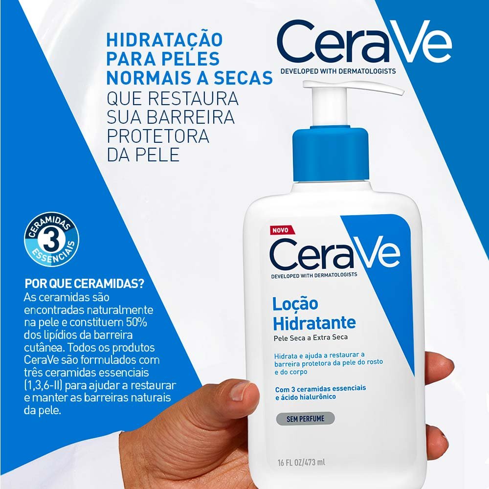 Loção Hidrante Corporal Refil CeraVe 237ml 3